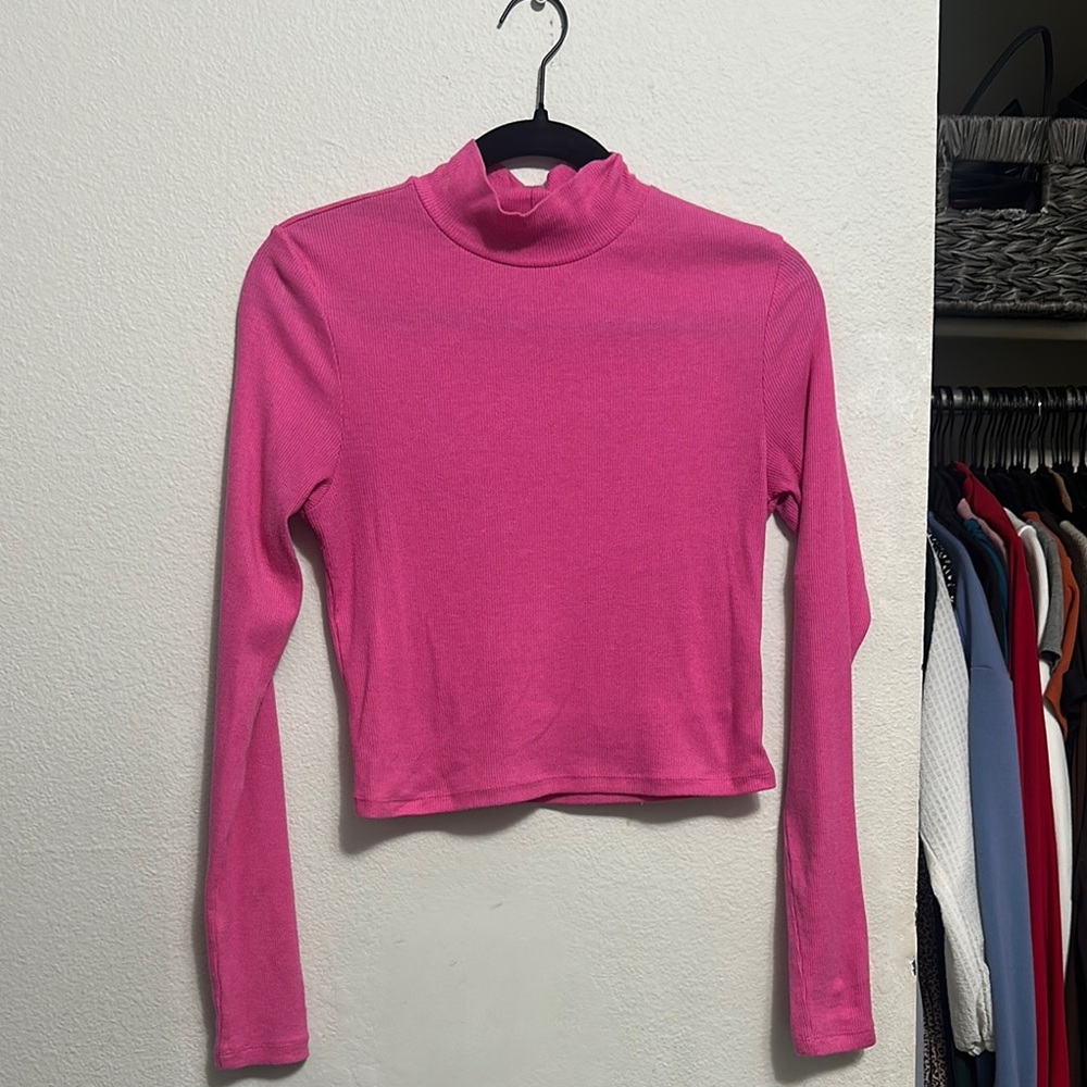 Pink American Eagle long sleeve top